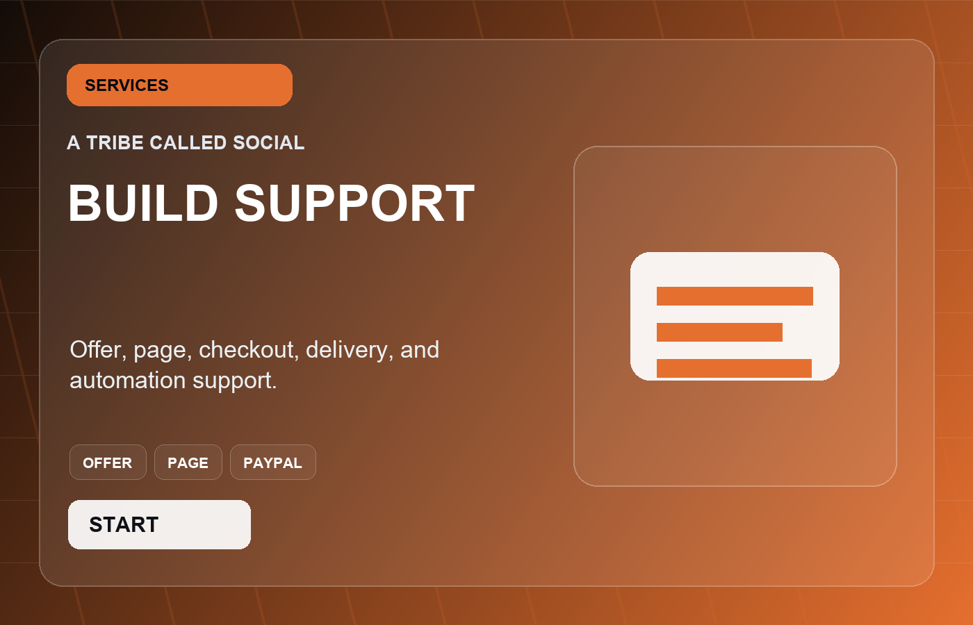 Build Support