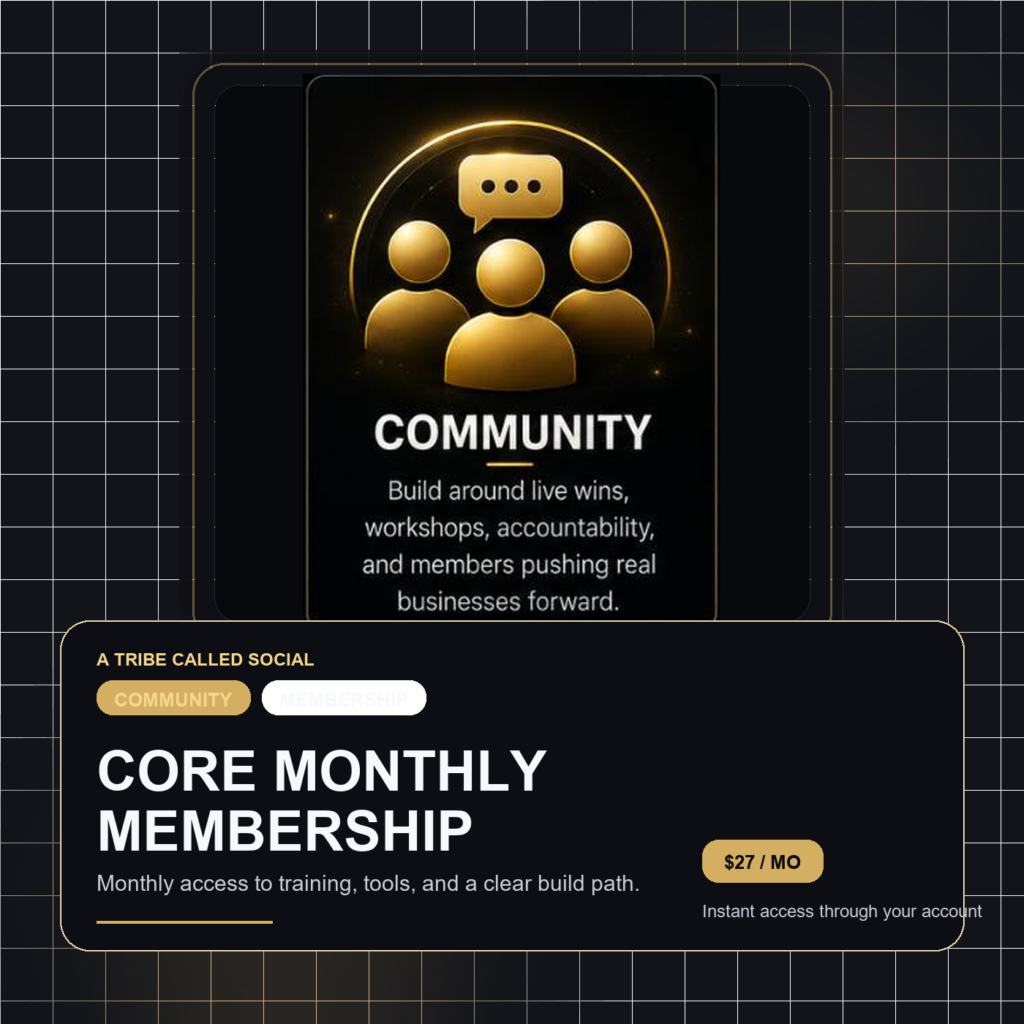CORE Monthly Membership
