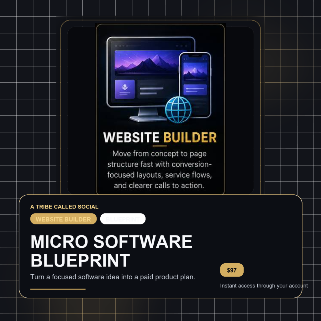 Micro Software Blueprint