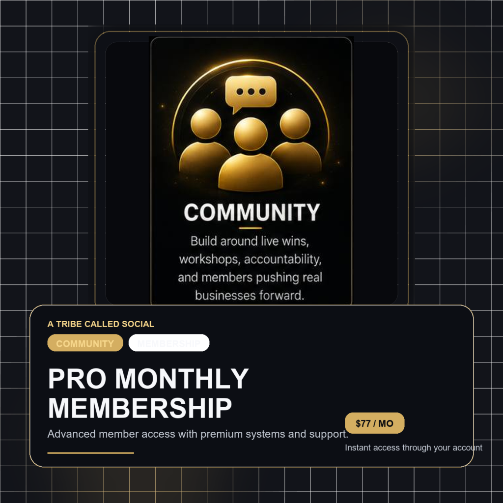PRO Monthly Membership