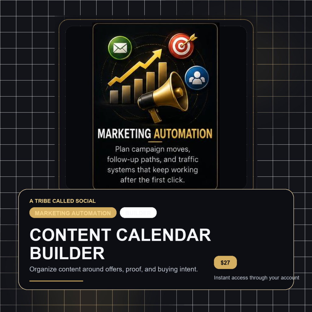 Content Calendar Builder