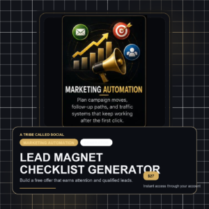 Lead Magnet Checklist Generator