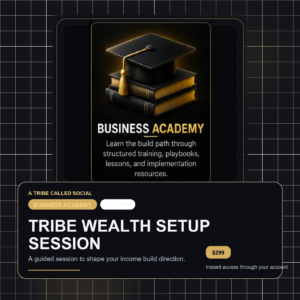 Tribe Wealth Setup Session product mockup